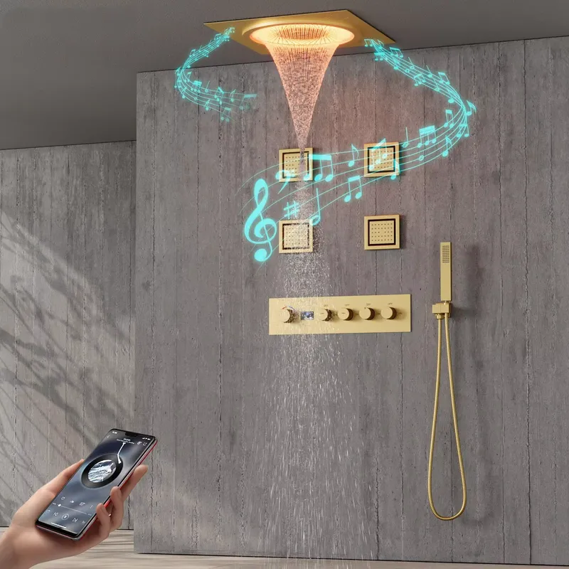 Spa & Wellness Joule - Akıllı LED Duş Seti Banyo Müzikli