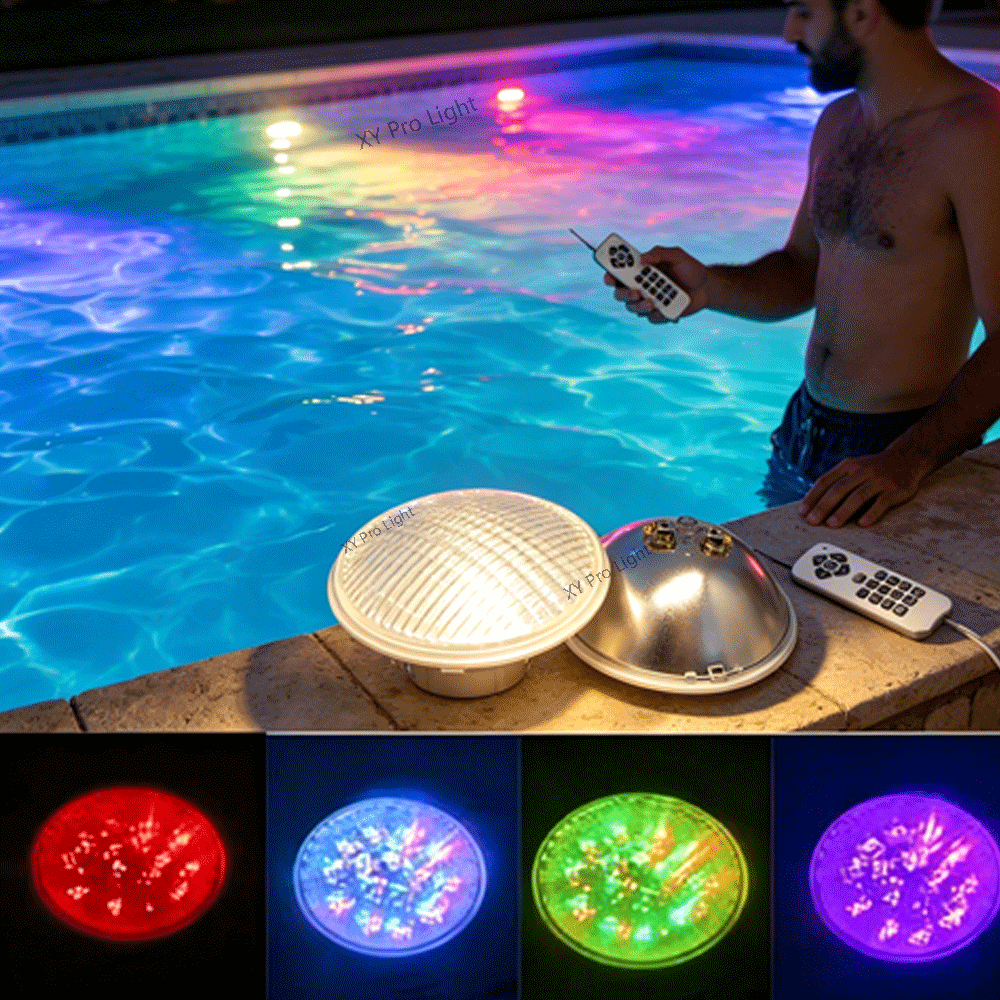 Xy Spa & Wellness - 25W PAR56 RGB LED Yüzme Havuzu