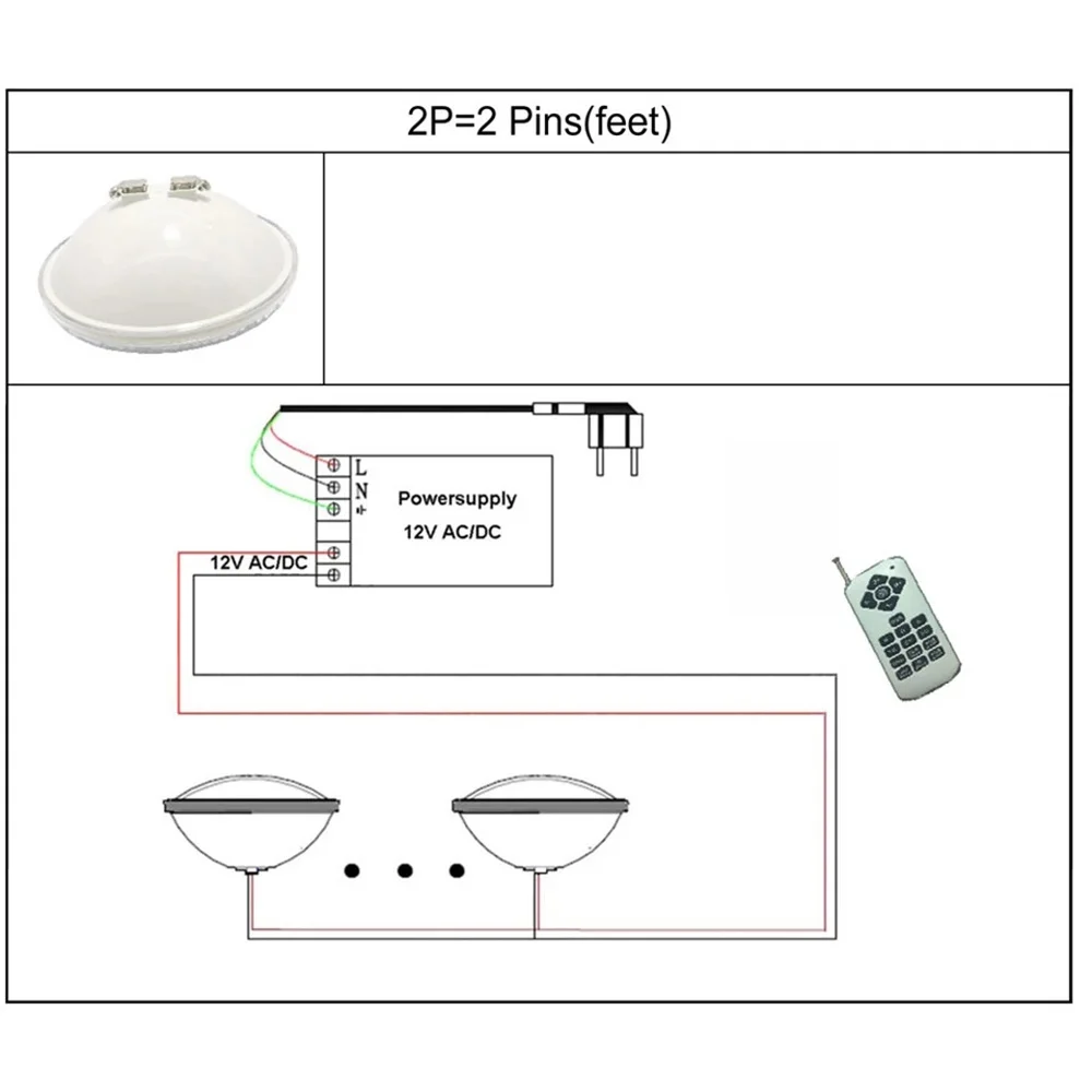 18W LED Sualtı Işıkları 6W 9W  - Xy Spa & Wellness incelemesi ve fiyatı