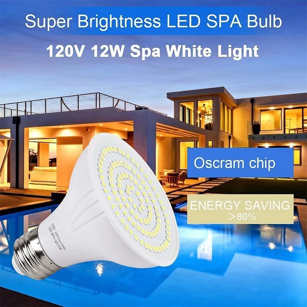 LED Yüzme Havuzu Işık E27 E26  - Xy Spa & Wellness incelemesi ve fiyatı